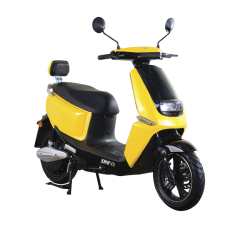 AJ EV BIKE รถมอเตอร์ไซต์ไฟฟ้า รุ่น C-LIKE สีเหลือง
